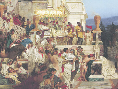 Detail from "The Torches of Nero" by Henryk Siemiradzki