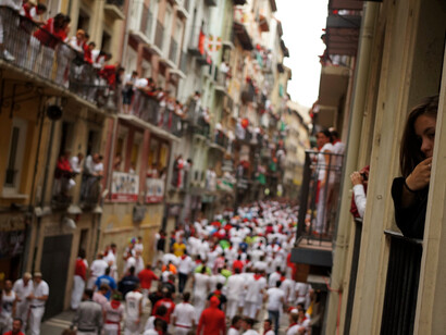 San Fermín. Pamplona, Spain © Dominik Morbitzer