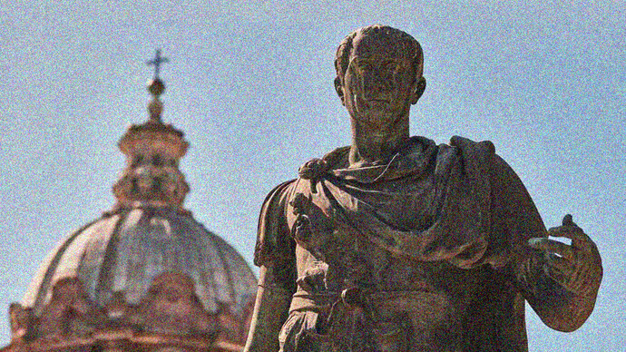 Julius Caesar was given military support by Jews at a critical moment in his fight in Egypt against Pompeii