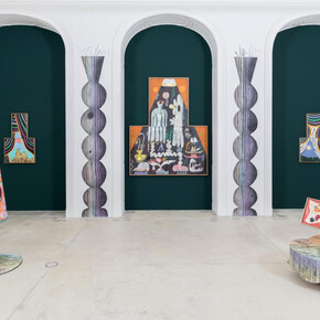 József Csató, The most mercyful thing, exhibition view. Courtesy of Galerie Krinzinger