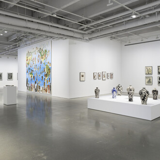 Dr. Lakra & Miguel Covarrubias, Contracorrientes (Countercurrents), exhibition view. Courtesy of kurimanzutto