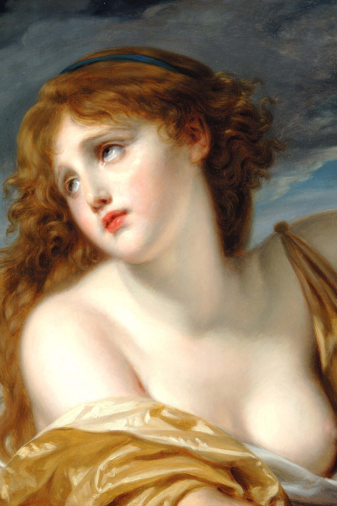 Jean-Baptiste Greuze, Psyche. Exhibitior: Jean-François Heim