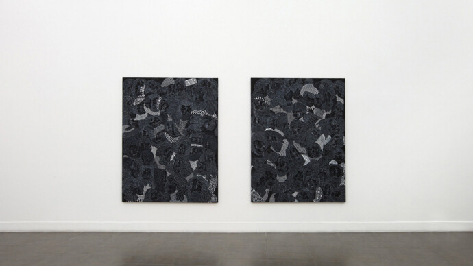 José Lerma, Exhibition view. Courtesy of Brand New Gallery