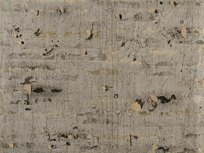 Dispersión, 2011, oil on steel mesh, 60 x 72 cm