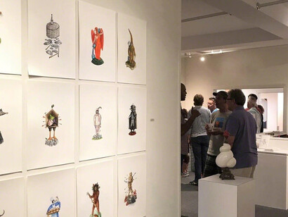 Truppe Fledermaus & the Carnival at the End of the World. Courtesy of The Schoolhouse Gallery 