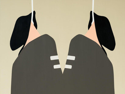 Yannis Kondaratos, Untitled, 2008, Oil on canvas, 210 x 210 cm