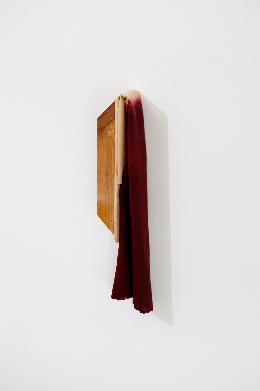 Jo McGonigal, Sideways Painting, 2015, Oil on Lycra and Wood