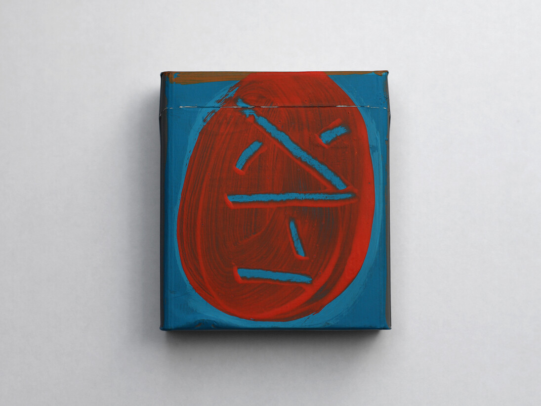 Stanisław Wejman, 'Untitled', cardboard & paint, 7 x 6 x 2cm