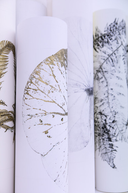 Marie Denis, Vladimir Vatsev, La forêt de rouleaux, Nos Natures, 2023. Courtesy of Alberta Pane Gallery and the artist. Photo by Mami Kiyoshi