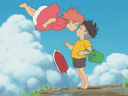 Immagine tratta dal film "Ponyo sulla Scogliera", candidato nel 2008 come miglior film alla Mostra internazionale del cinema di Venezia