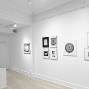 Gottfried Jäger and the founders of the generative photography, exhibition view. Courtesy of Sous les Étoiles Gallery