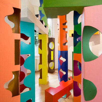 Installation view, The Foundry Gallery, 2021