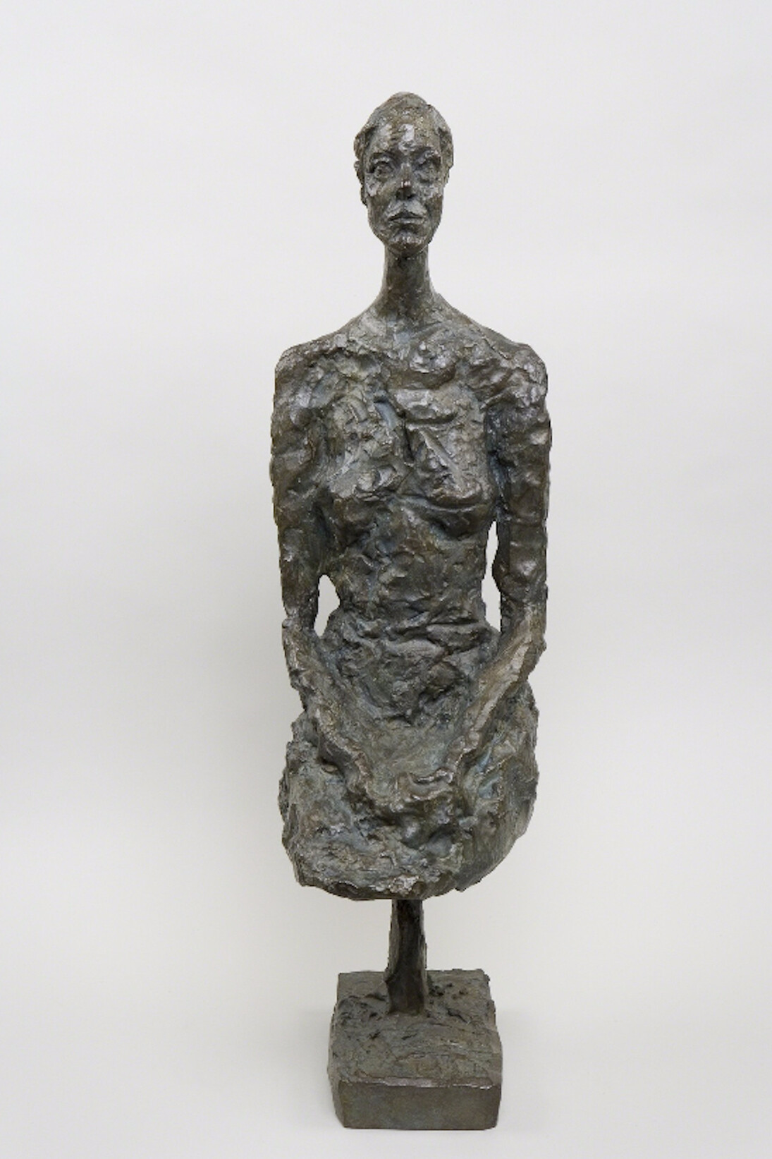 Alberto Giacometti, Grande femme assise (Large Seated Woman), 1958. Courtesy of Musée Picasso
