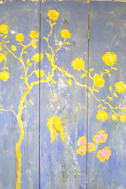 Urbano, Biombos e outras janelas, #1B, 2015, técnica mista sobre tela, 180x