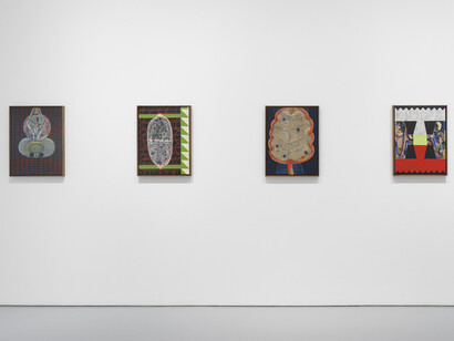 Roy Dowell, Evidence to the contrary, exhibition view. Courtesy of Miles McEnery Gallery