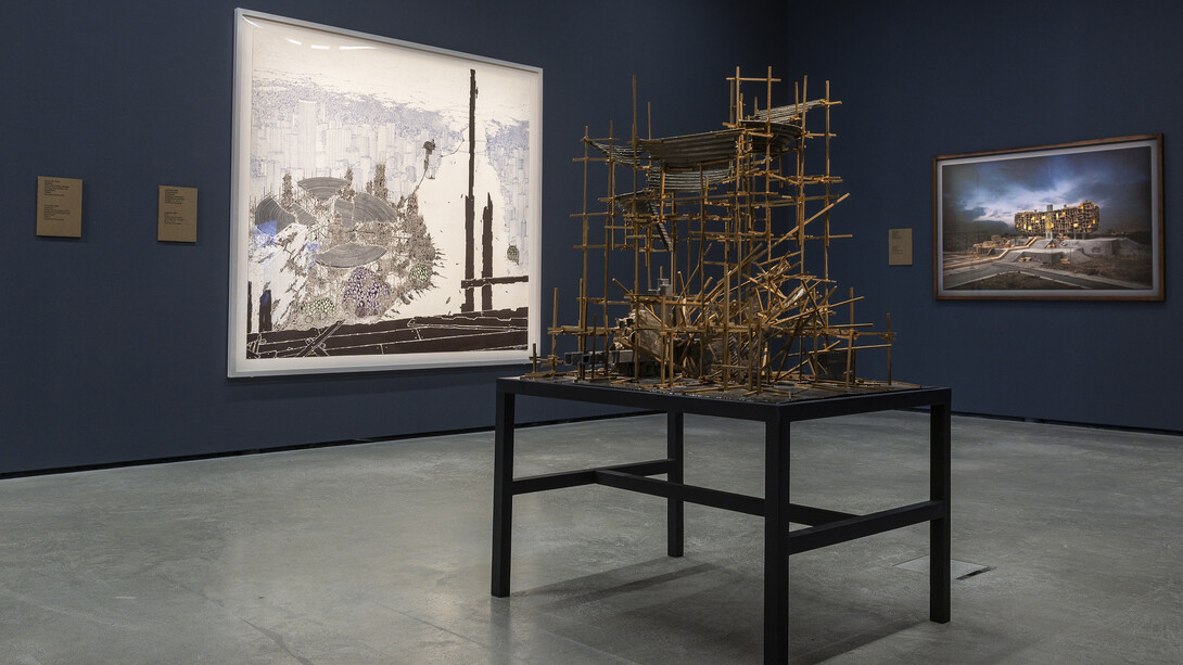 Rob Voerman, Entropic empire, exhibition view. Courtesy of Museum der Moderne