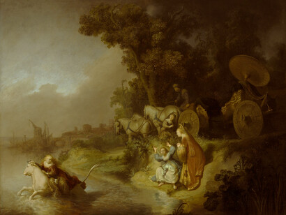 «El rapto de Europa» (1632), Rembrandt