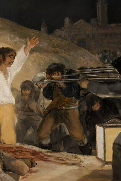 Francisco Goya, El tres de mayo de 1808 (detalle), 1814