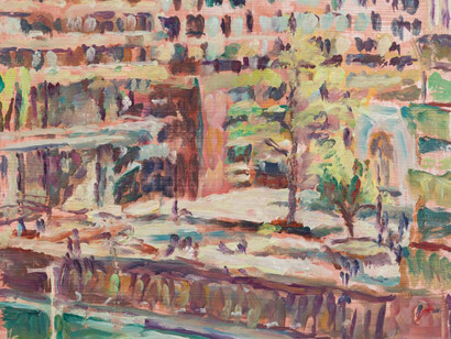 Stephen Polatch, Barbican V, 2023. Courtesy of Margot Samel Gallery