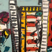 Alan Davie, Sea Gate, 1960, Towner, Collection Store, 8r front