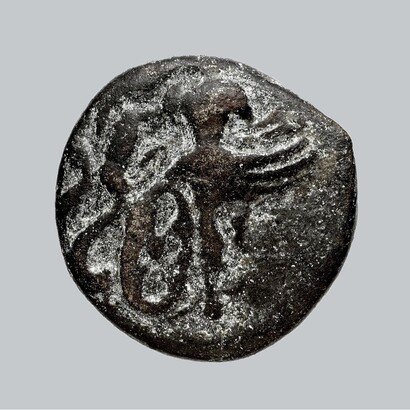Moneta VII secolo a.C. - III secolo d.C., bronzo attico, Eleusi, Bibliothèque nationale de France