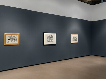 Lines Thicken. Courtesy of Paul Kasmin Gallery