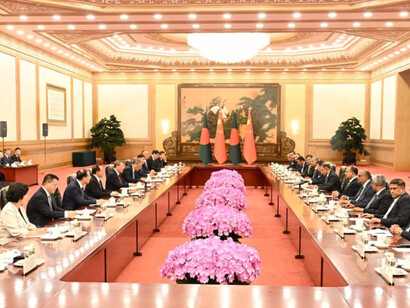 El primer ministro Tarique Rahman y el secretario general del Partido Comunista Chino, Xi Jinping, mantuvieron una reunión bilateral el viernes 26 de junio en el Gran Salón del Pueblo de Pekín, China