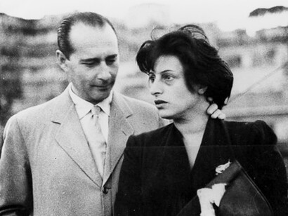 Roberto Rossellini e Anna Magnani