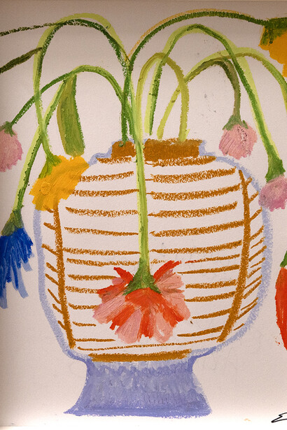 Erin Armstrong, Wilt (Daisy) (detail), 2026. Courtesy of Hashimoto Contemporary