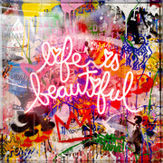 Life Is A Comic Book, 30x30