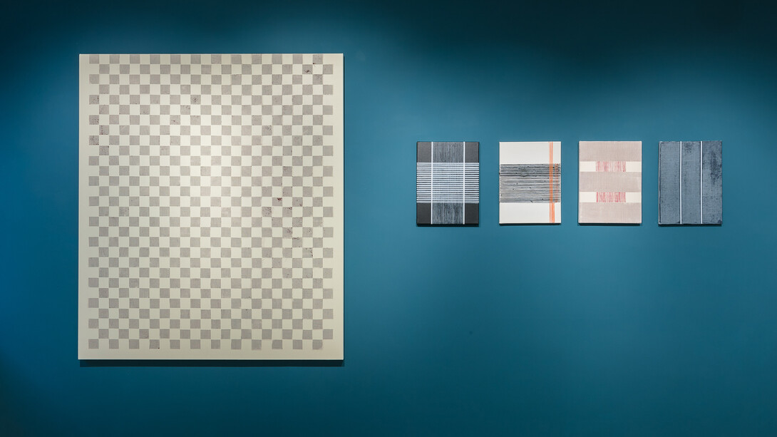 Adia Wahid. Alice Black Gallery. Installation image Mark Blower