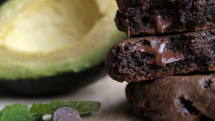 Chocolate Avocado Cookies 