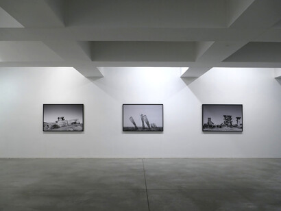 Luís Campos, Endscape, vista da exposição. Cortesia de Carlos Carvalho