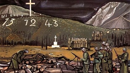 Kalavryta, Engraving, Tassos 1985