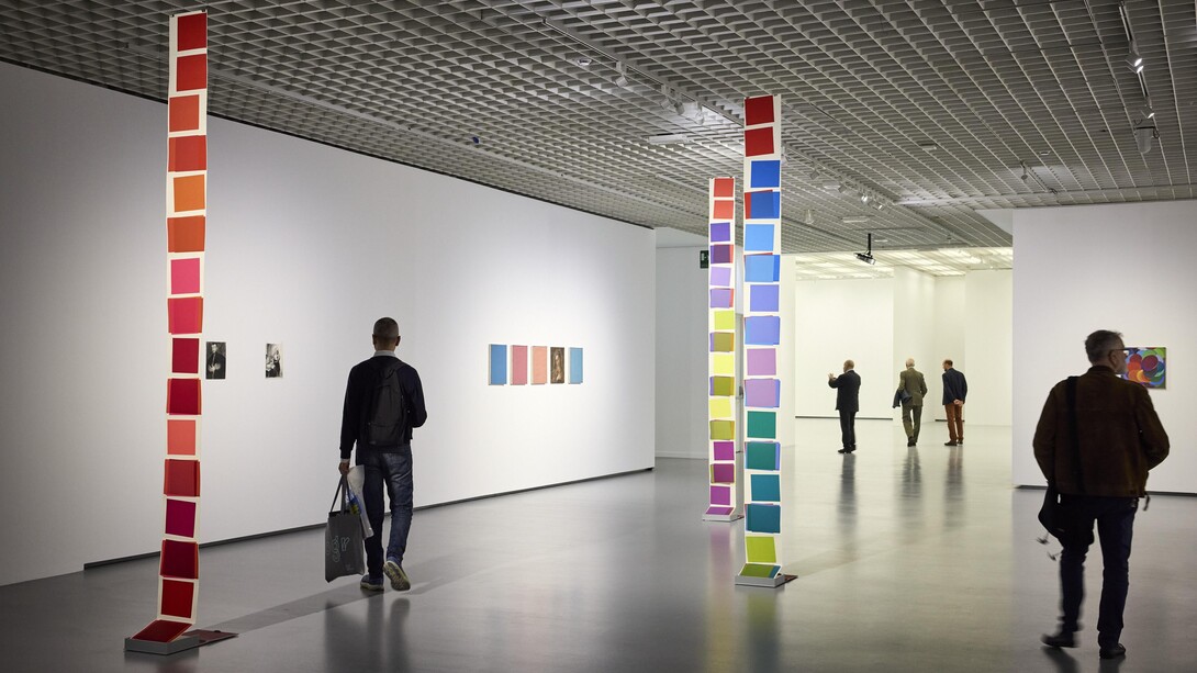 Maria Morganti, vista della mostra. Per gentile concessione della Galleria d'Arte Moderna