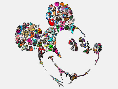 Gabriel Riggione; Mickey Mark, 2023 (detalle)