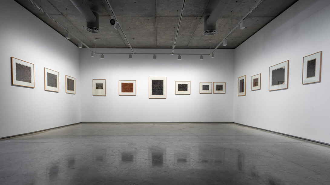 Gouider Triki, Engravings, exhibition view. Courtesy of Selma Feriani Gallery