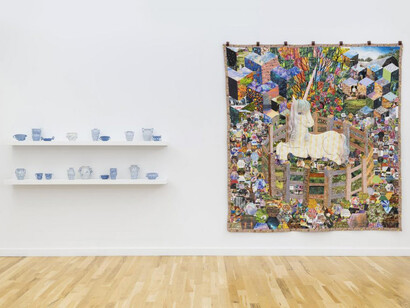 Various artists, Folk methods with spatial problems, exhibition view. Courtesy of Western Exhibitions Gallery