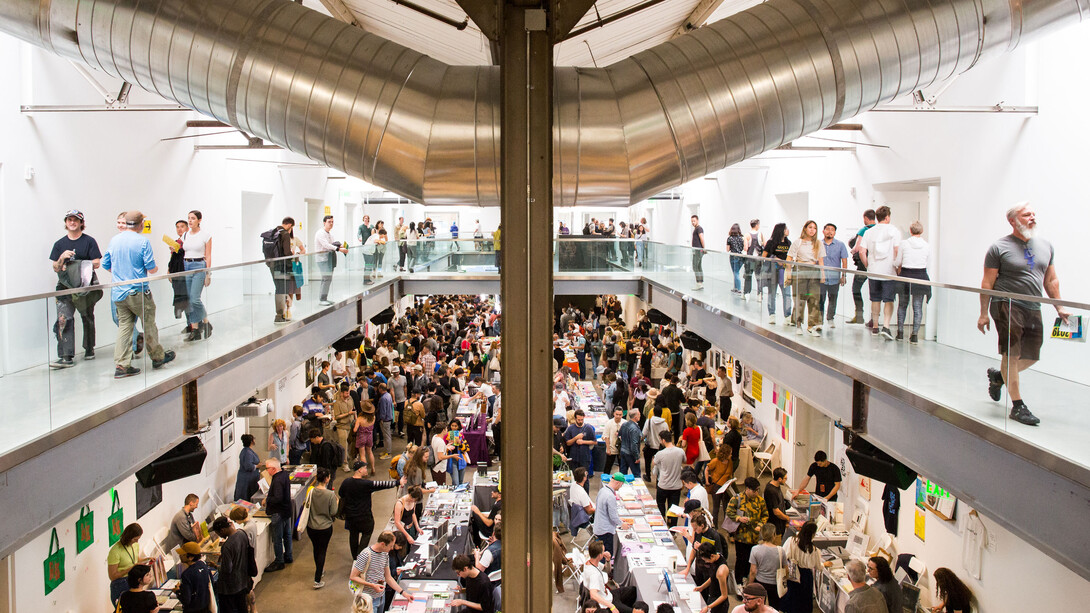 Minnesota Street Project's past event, exhibition view. Courtesy of Minnesota Street Project