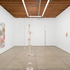 Molly Larkey and Caitlin Lonegan, The best machines are made of sunshine, exhibition view. Courtesy of Ochi