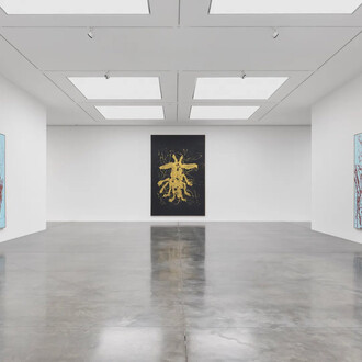 Georg Baselitz, Back again, exhibition view. Courtesy of White Cube