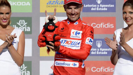 Joaquim "Purito" Rodriguez in maglia Rossa