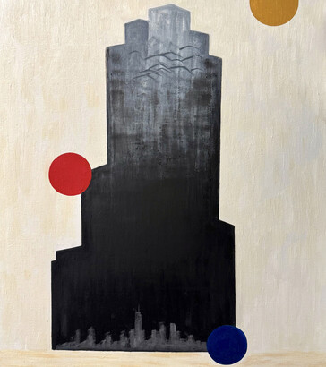 Kate Oh, A city recharging. Courtesy of Kate Oh Gallery