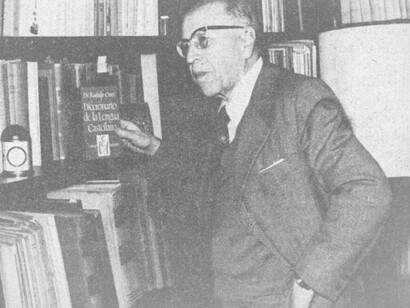 Rodolfo Oroz Scheibe fue un escritor, profesor y filólogo chileno de ascendencia alemana