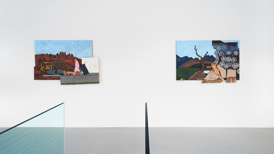 Katharien De Villiers. Echo Me / Here I am / Ecco Mi, installation view. Courtesy of Osart Gallery