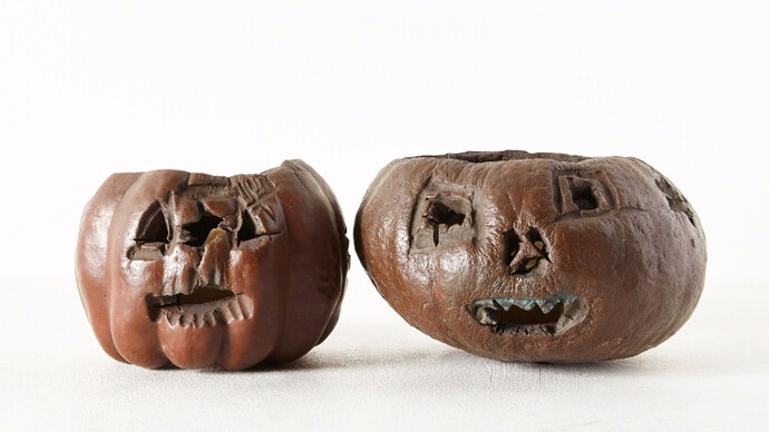 Keeper of Heads by Des Hughes. Courtesy of Martin Asbæk gallery