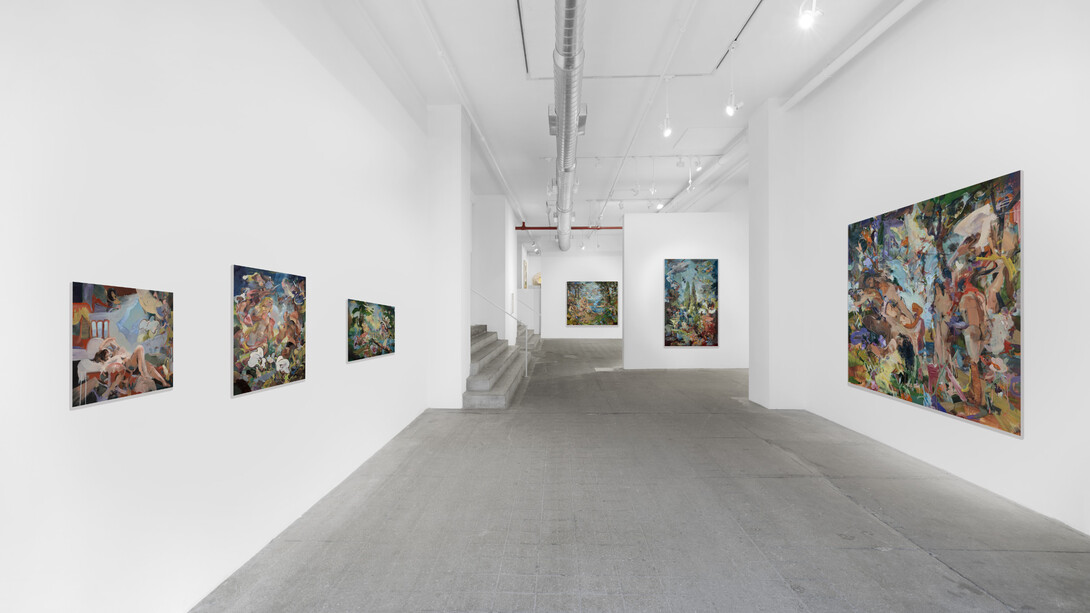 Eric Uhlir, The long light, exhibition view. Courtesy of Winston Wächtert Fine Art