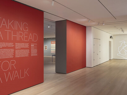 Taking a Thread for a Walk. Courtesy of MoMA