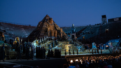 103° Opera Festival, edizione passata, vista della performance. Cortesia di Opera Festival