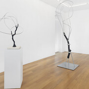 Pablo Reinoso, vue de l'exposition. Avec l'aimable autorisation de la galerie Xippas